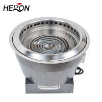 Easy Carry Smokeless Stainless Steel Korean Bbq Table Grill With High Quality