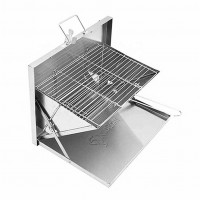 2020 patented outdoor foldable & portable charcoal grill